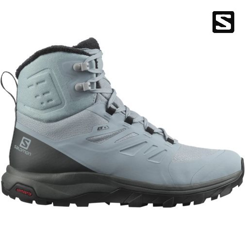 Botas de Invierno Salomon Outblast Thinsulate Climasalomon Impermeables Mujer Azules Claro | MX NCXD328